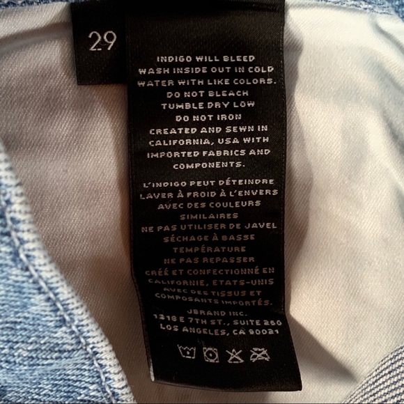 Fun Cute J Brand Selena Valley Raw Hem Capri NWT - Picture 11 of 15